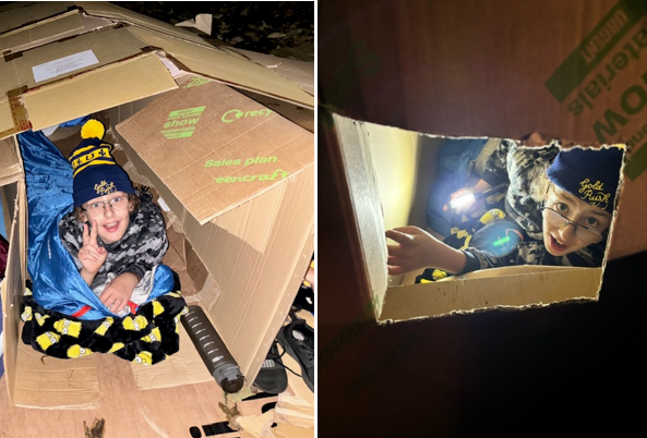 A collage of a child in a box

Description automatically generated