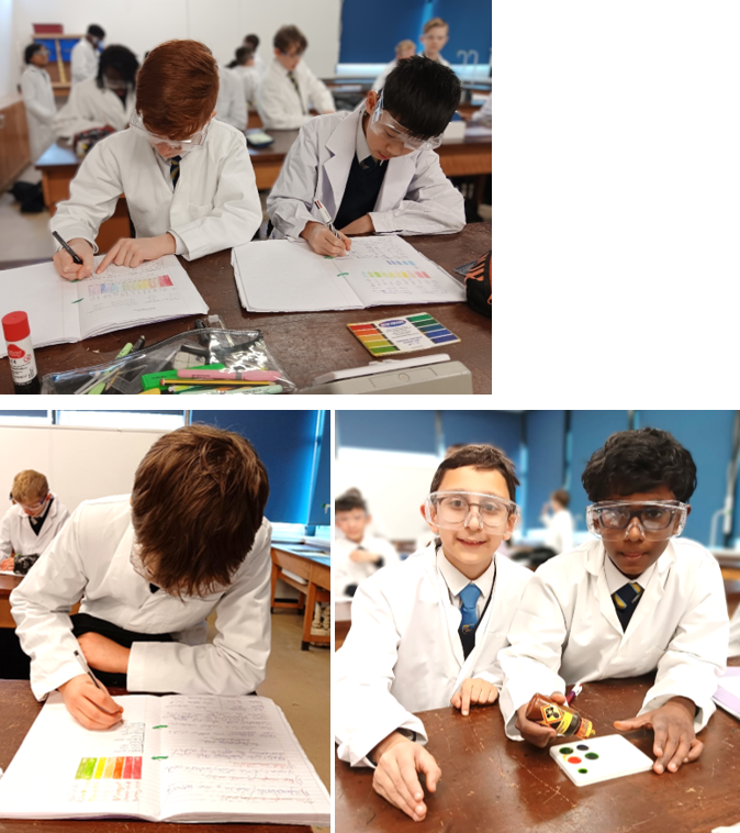 A collage of kids in lab coats

Description automatically generated