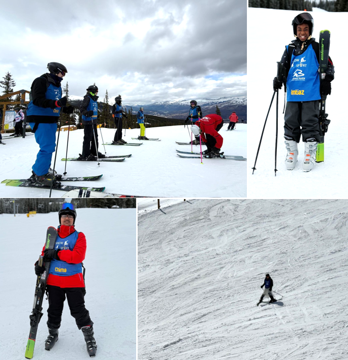 Several people skiing on the snow

AI-generated content may be incorrect.