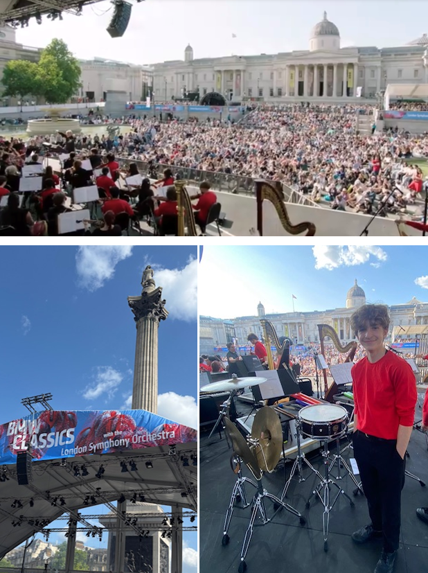 A collage of a group of people in front of a large crowd

AI-generated content may be incorrect.