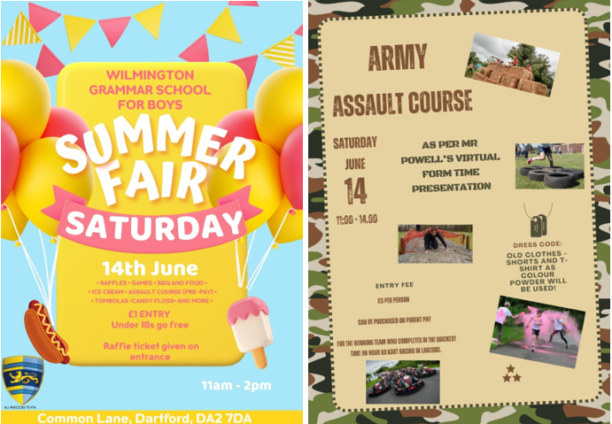 A two posters with text and images

AI-generated content may be incorrect.