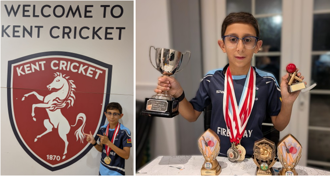 A child holding a trophy

AI-generated content may be incorrect.