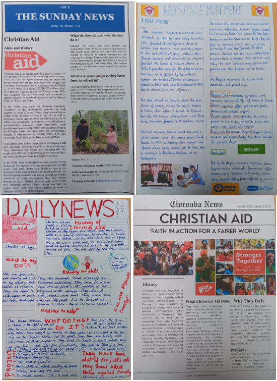 A collage of a newspaper

AI-generated content may be incorrect.