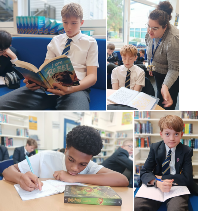 A group of people in a library

AI-generated content may be incorrect.