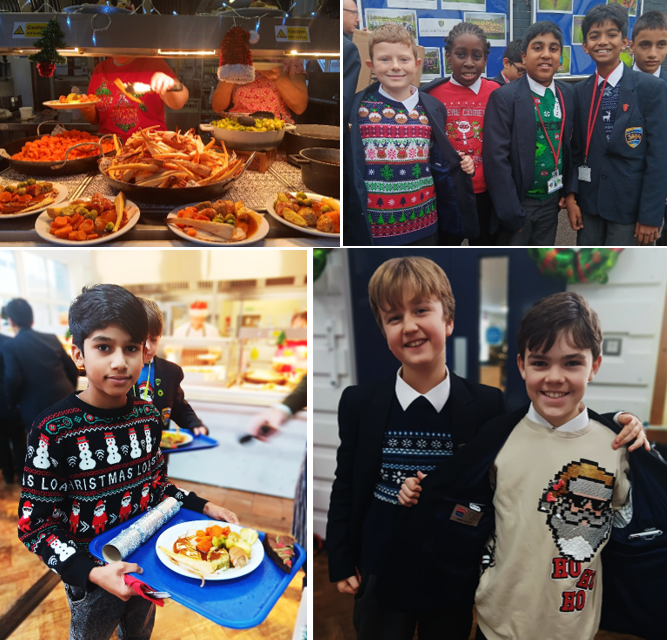 A group of boys in sweaters and a group of people in a restaurant

AI-generated content may be incorrect.